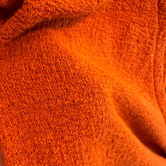 SOLD 🎉HP🎉 🧡 NWT Madewell Texture & Thread Burnt Orange Wrap Tie Top - XL - Picture 8 of 14